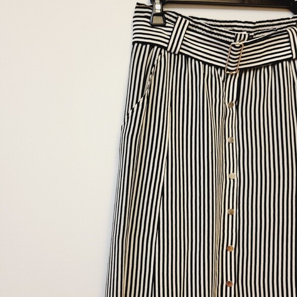 ALC New Silk Stripe Lined Size 2 Skirt - Picture 2 of 8